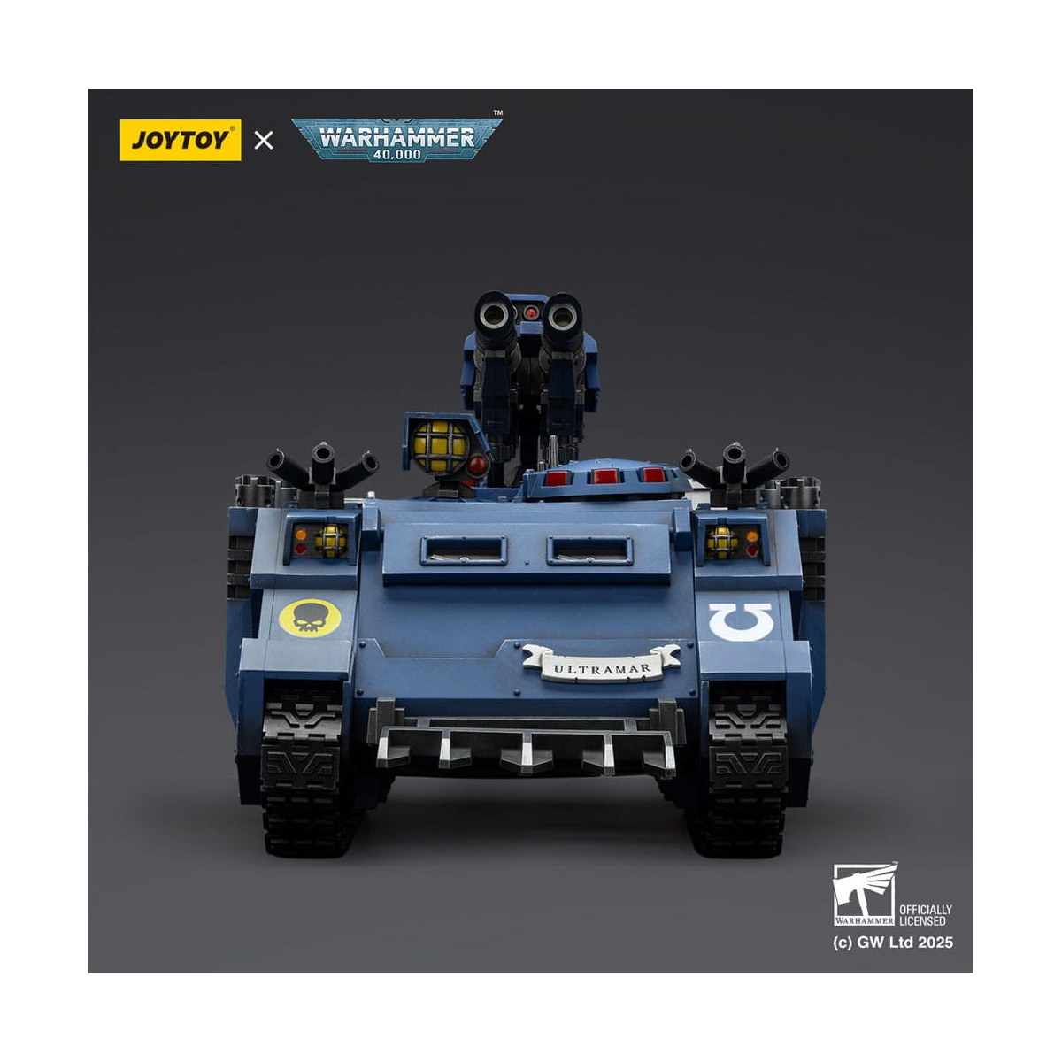 JoyToy - Space Marines - Ultramarines - Razorback with twin lascannon 1/18 - Warhammer 40K