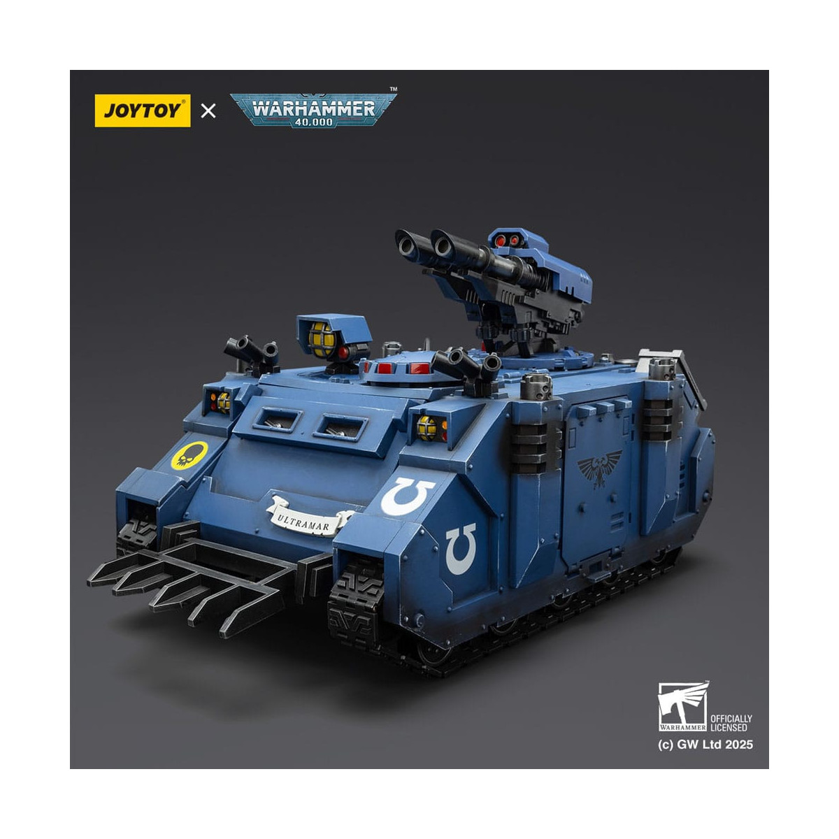 JoyToy - Space Marines - Ultramarines - Razorback with twin lascannon 1/18 - Warhammer 40K