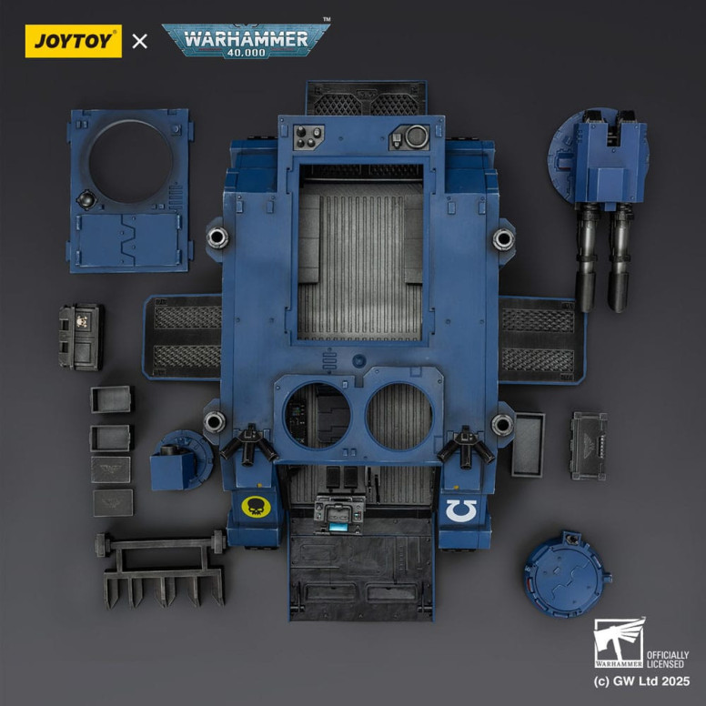 JoyToy - Space Marines - Ultramarines - Razorback with twin lascannon 1/18 - Warhammer 40K
