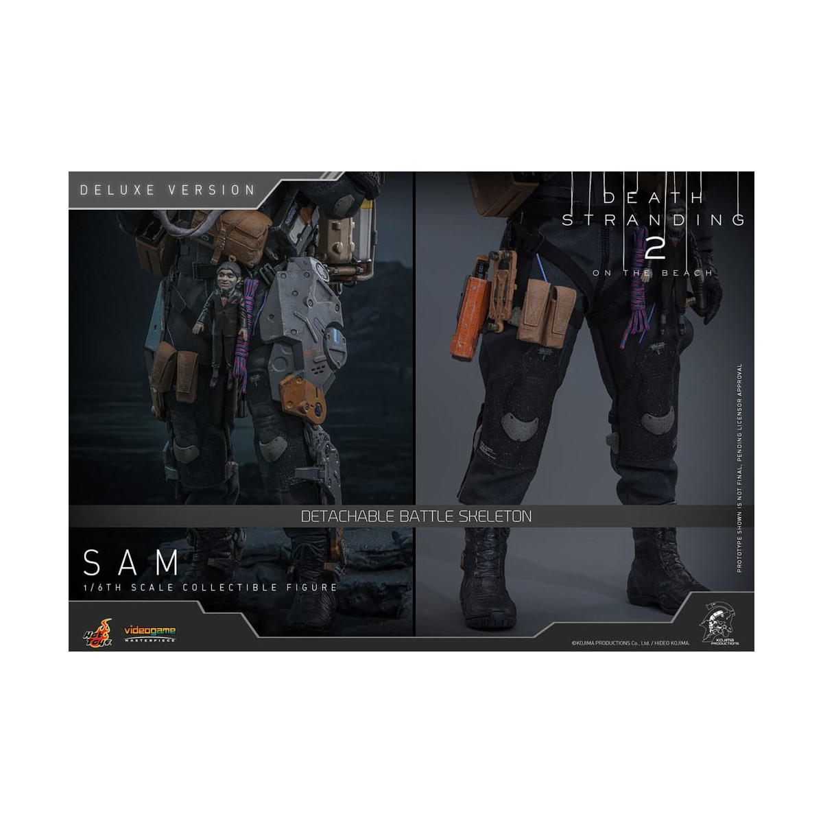 Hot Toys - Death Stranding 2: On the Beach VGM 1/6 - SAM Deluxe Version