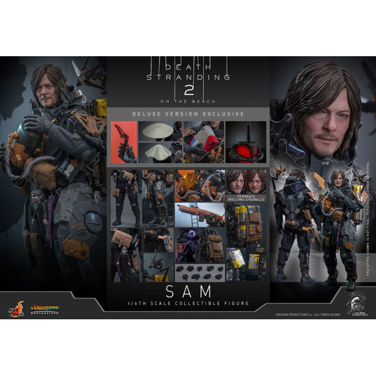 Hot Toys - Death Stranding 2: On the Beach VGM 1/6 - SAM Deluxe Version