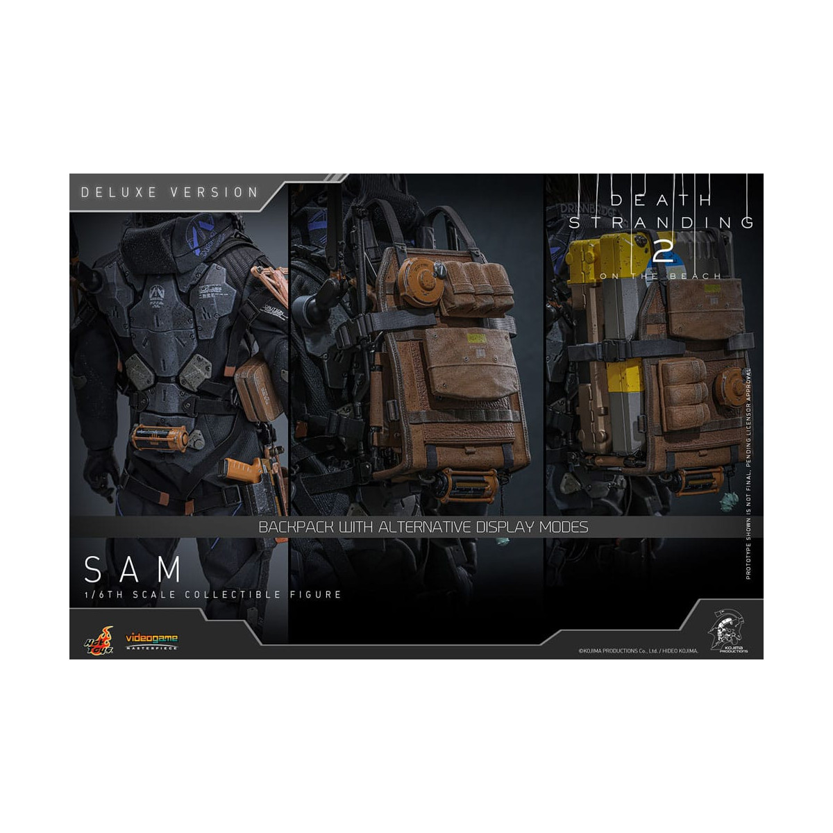 Hot Toys - Death Stranding 2: On the Beach VGM 1/6 - SAM Deluxe Version