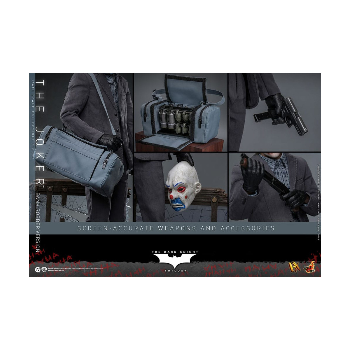 Hot Toys - The Dark Knight - The Joker (Bank Robber Version) MMS 1/6
