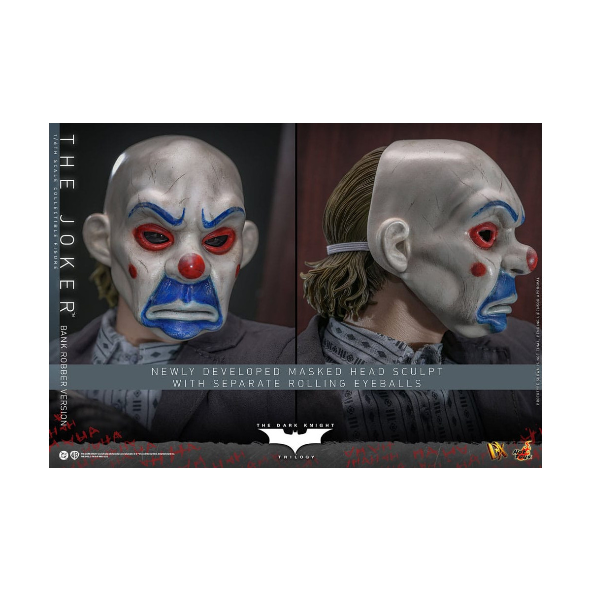 Hot Toys - The Dark Knight - The Joker (Bank Robber Version) MMS 1/6