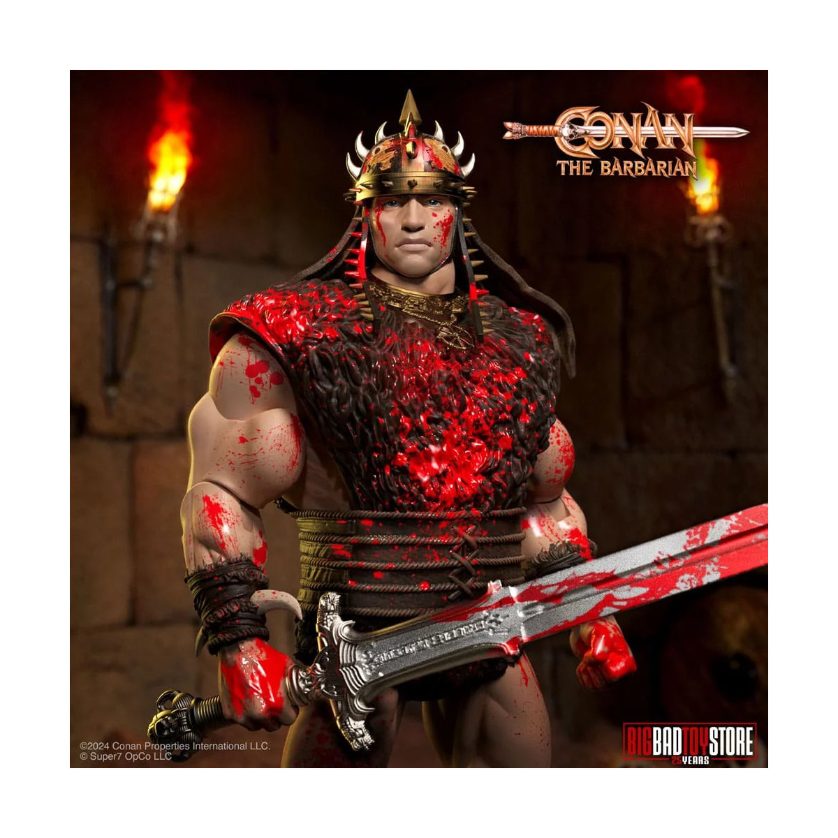 Super 7 - Conan the Barbarian - Ultimates Conan Blood Soaked Pit Fighter 1/12