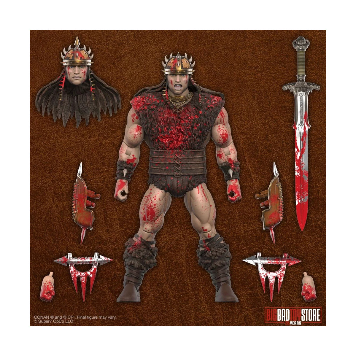 Super 7 - Conan the Barbarian - Ultimates Conan Blood Soaked Pit Fighter 1/12