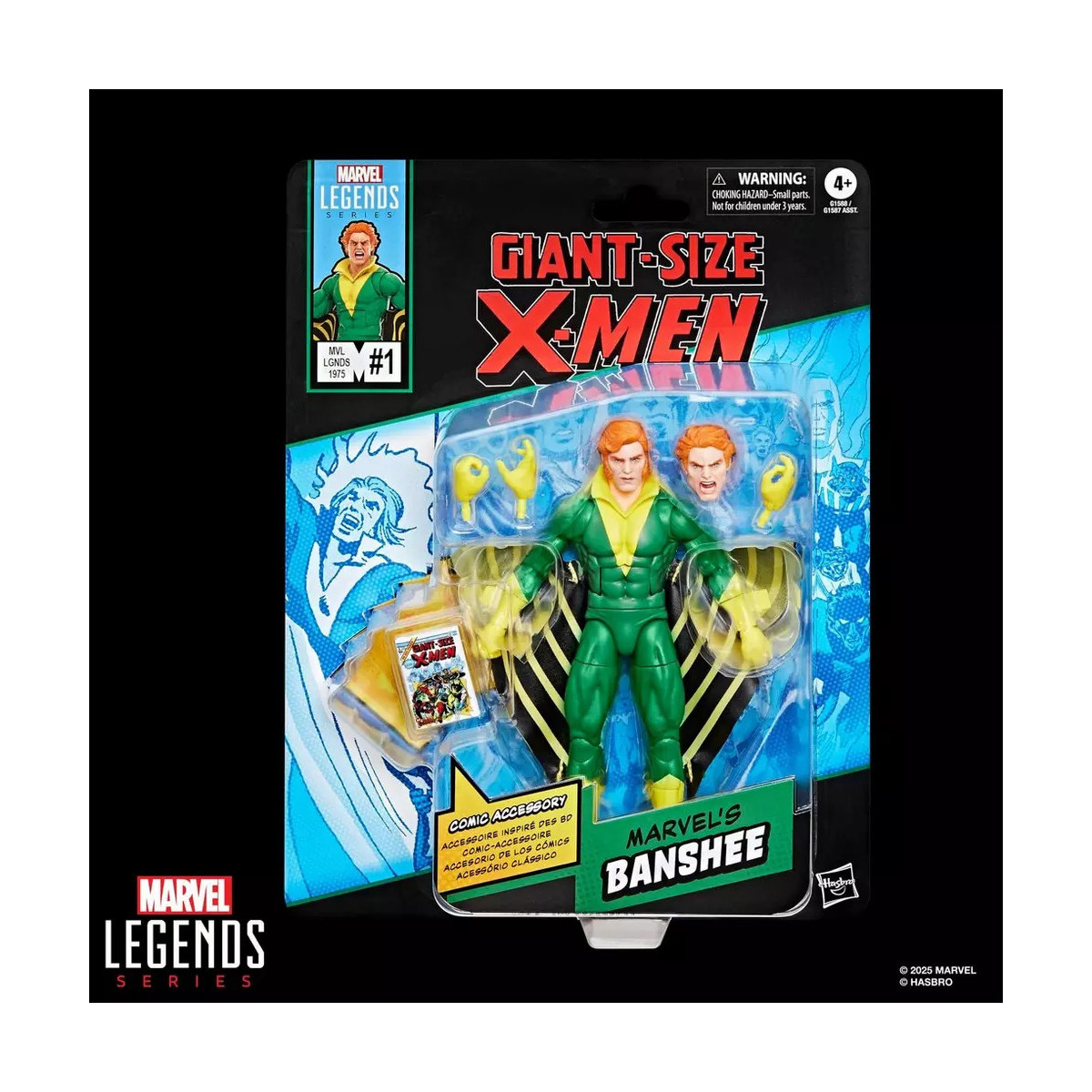 Marvel Legends Series - Banshee Mini Comics Wave
