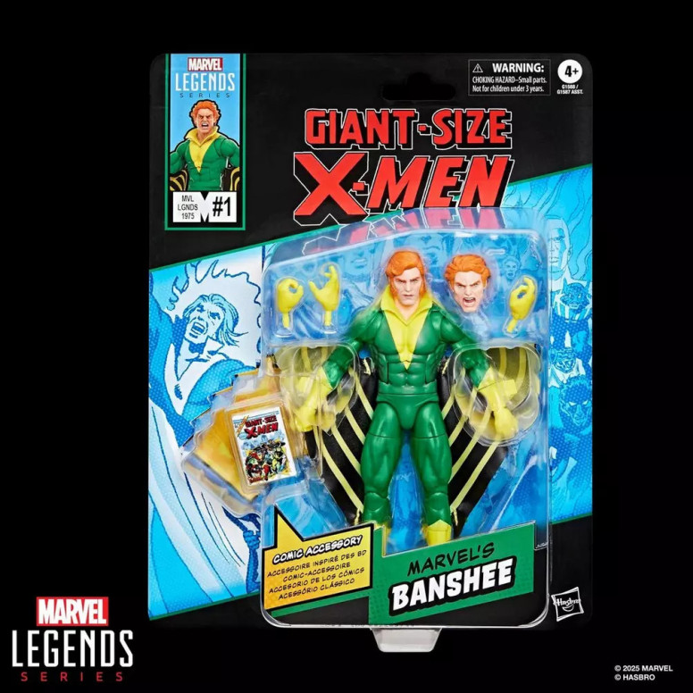 Marvel Legends Series - Banshee Mini Comics Wave