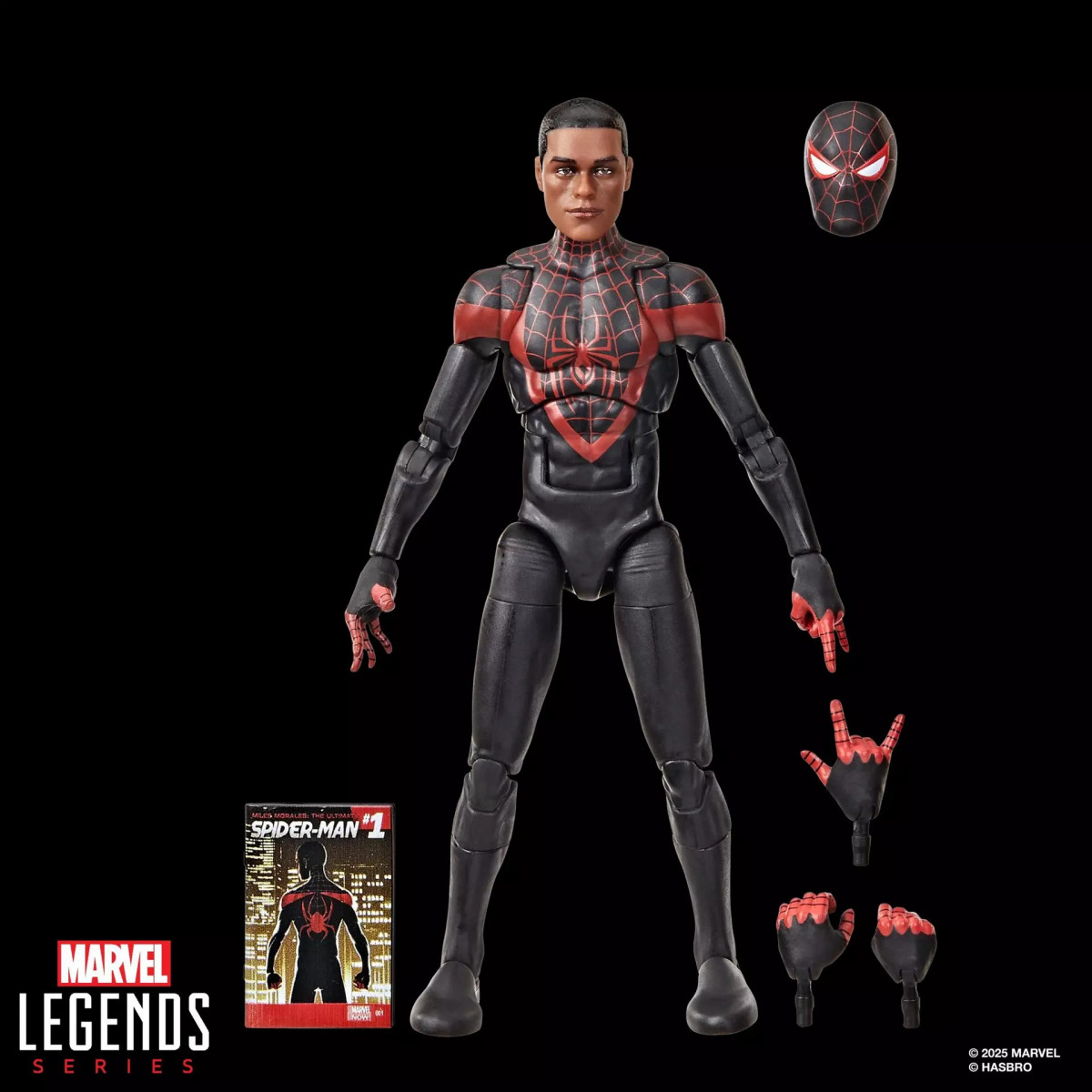 Marvel Legends Series - Ultimate Miles Morales Spider-Man Mini Comics Wave