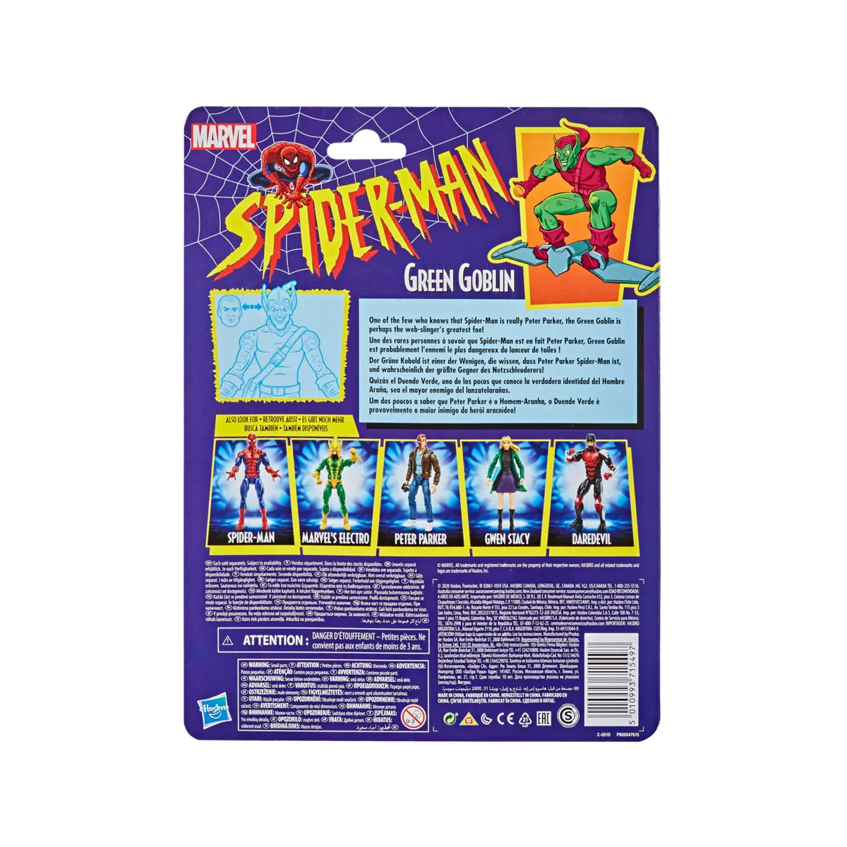 Marvel Legends Series - Spider-Man Retro Collection - Green Goblin