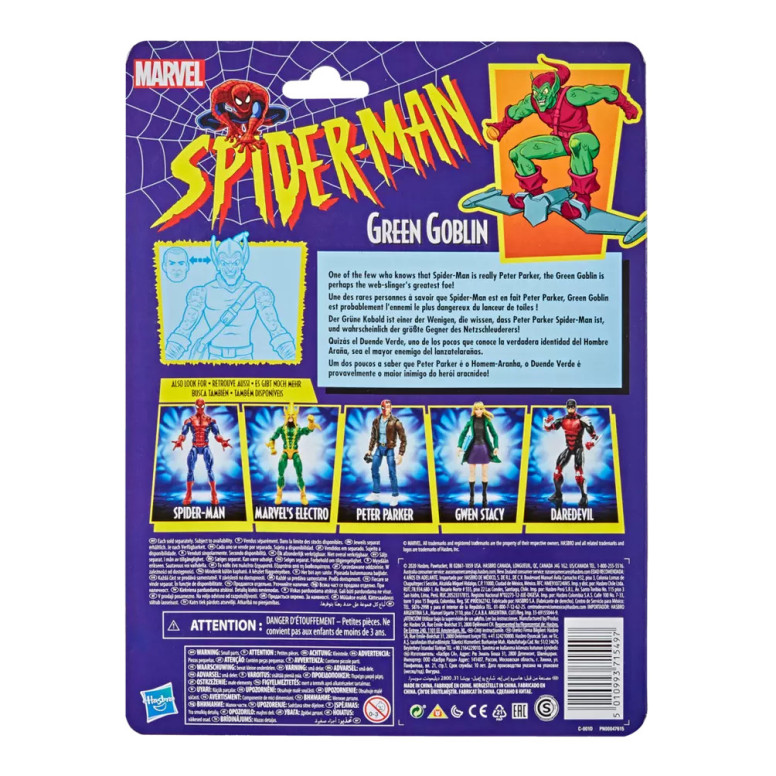Marvel Legends Series - Spider-Man Retro Collection - Green Goblin