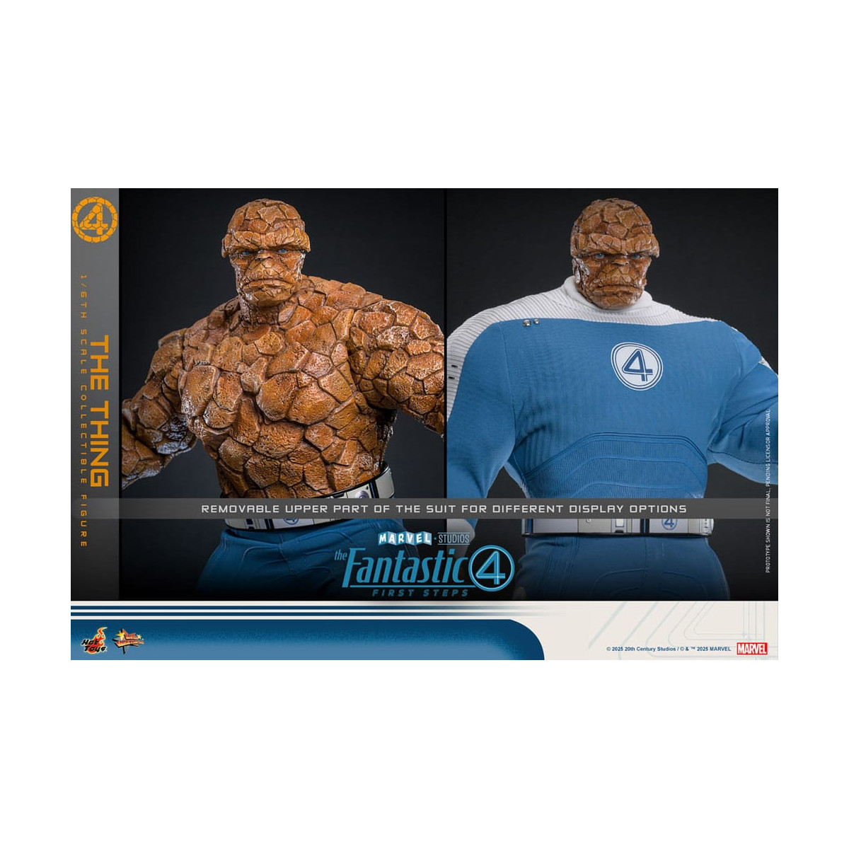 Hot Toys Marvel - Fantastic Four: First Steps - The Thing MMS 1/6 - The Thing