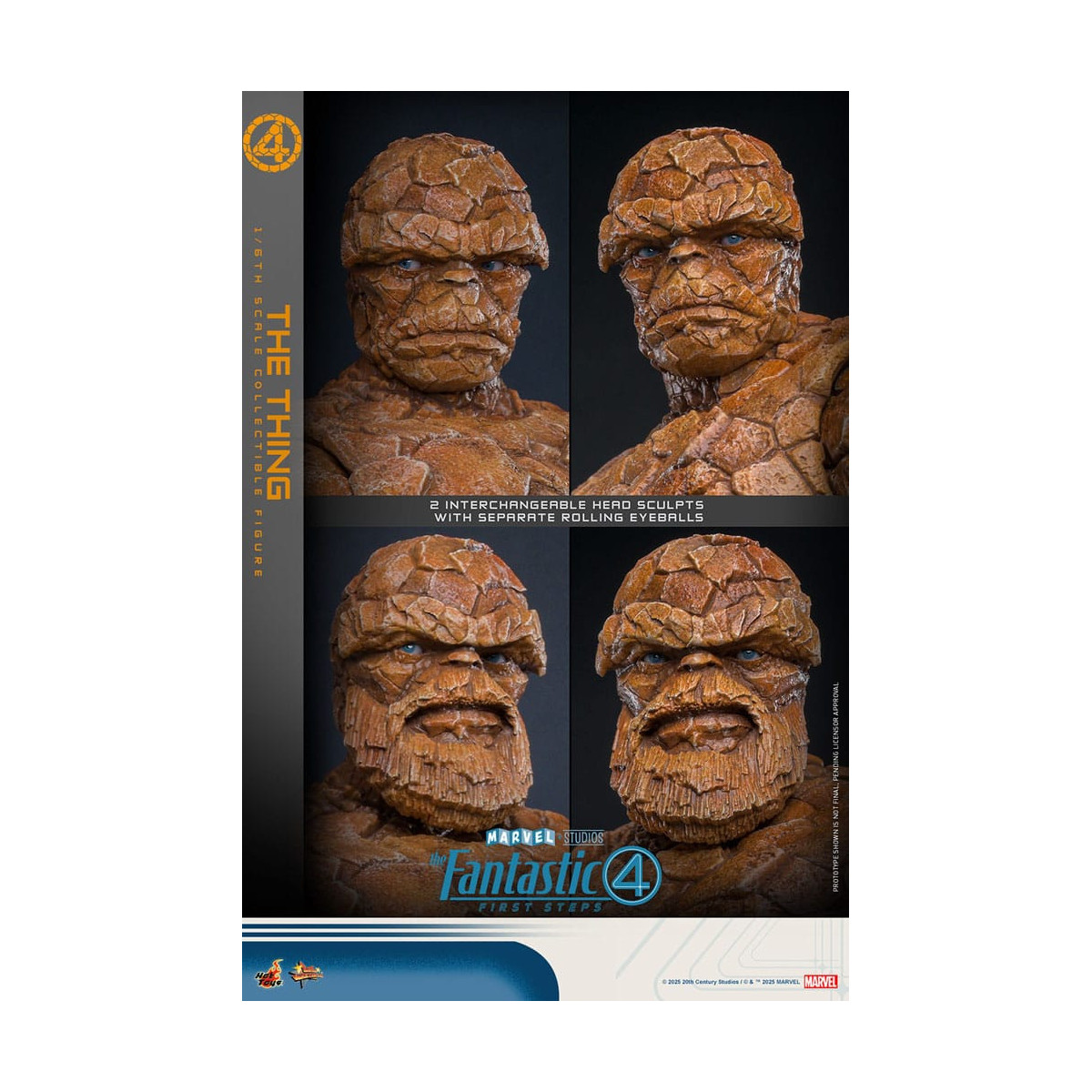 Hot Toys Marvel - Fantastic Four: First Steps - The Thing MMS 1/6 - The Thing