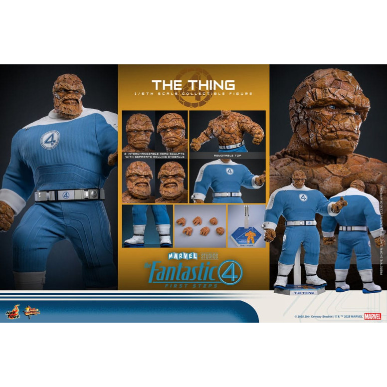 Hot Toys Marvel - Fantastic Four: First Steps - The Thing MMS 1/6 - The Thing