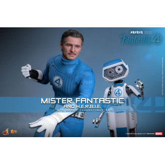 Hot Toys Marvel - Fantastic Four: First Steps - Mister Fantastic & H.E.R.B.I.E. MMS 1/6 - Reed Richards