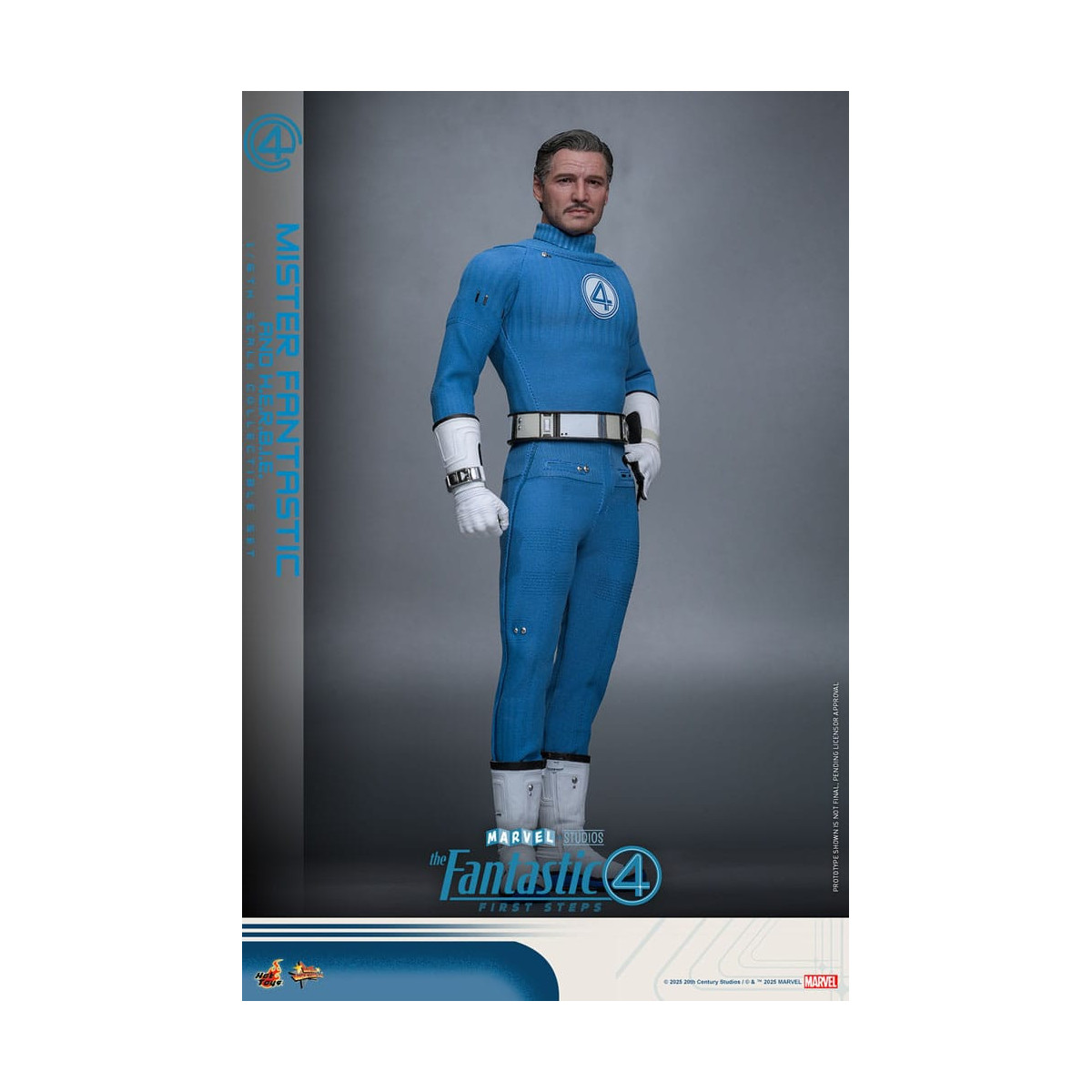 Hot Toys Marvel - Fantastic Four: First Steps - Mister Fantastic & H.E.R.B.I.E. MMS 1/6 - Reed Richards