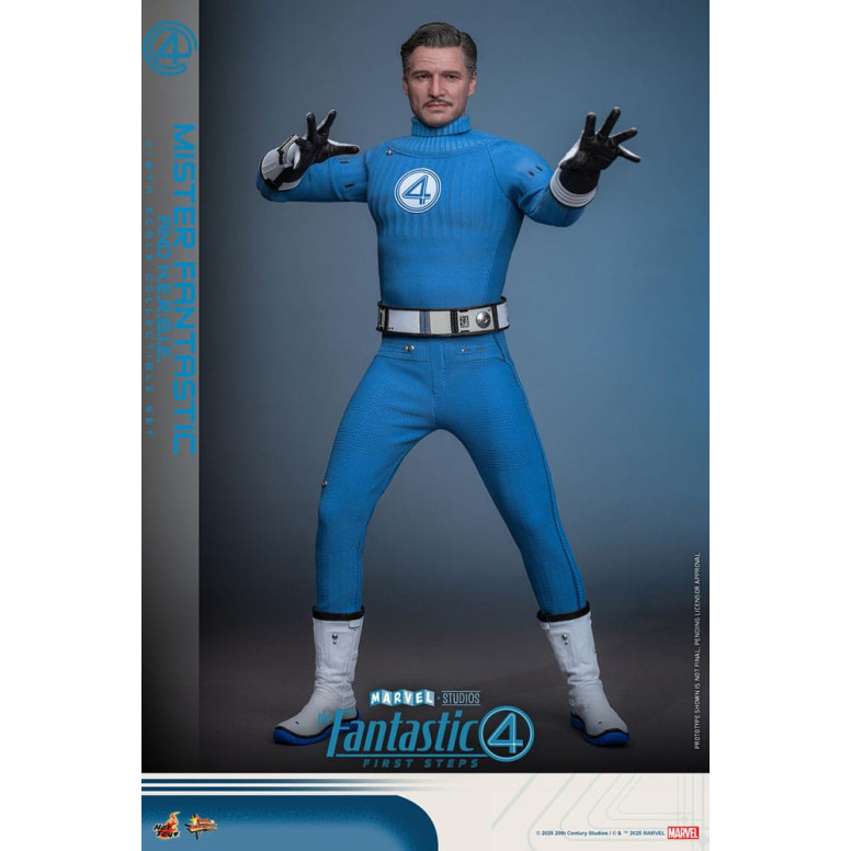 Hot Toys Marvel - Fantastic Four: First Steps - Mister Fantastic & H.E.R.B.I.E. MMS 1/6 - Reed Richards