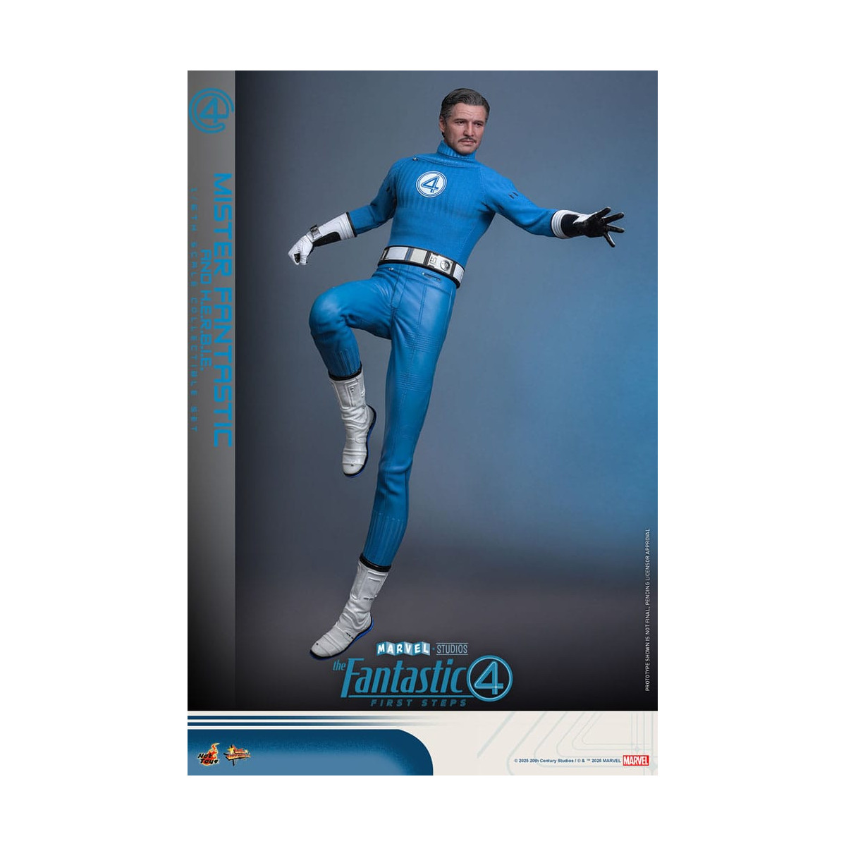 Hot Toys Marvel - Fantastic Four: First Steps - Mister Fantastic & H.E.R.B.I.E. MMS 1/6 - Reed Richards