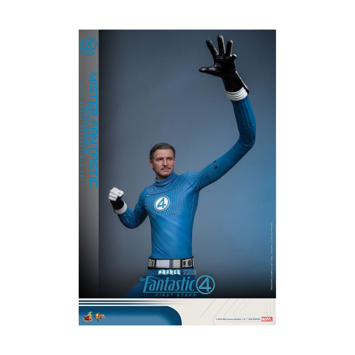 Hot Toys Marvel - Fantastic Four: First Steps - Mister Fantastic & H.E.R.B.I.E. MMS 1/6 - Reed Richards