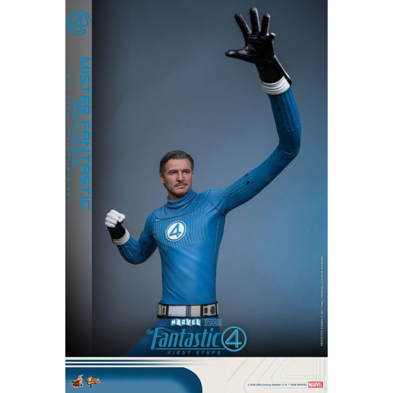 Hot Toys Marvel - Fantastic Four: First Steps - Mister Fantastic & H.E.R.B.I.E. MMS 1/6 - Reed Richards