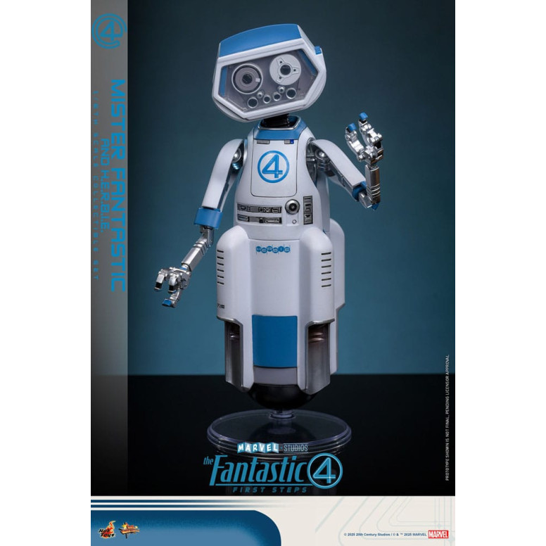 Hot Toys Marvel - Fantastic Four: First Steps - Mister Fantastic & H.E.R.B.I.E. MMS 1/6 - Reed Richards