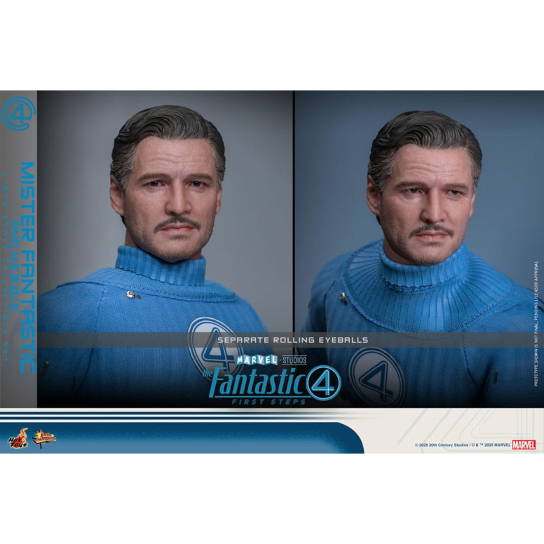 Hot Toys Marvel - Fantastic Four: First Steps - Mister Fantastic & H.E.R.B.I.E. MMS 1/6 - Reed Richards