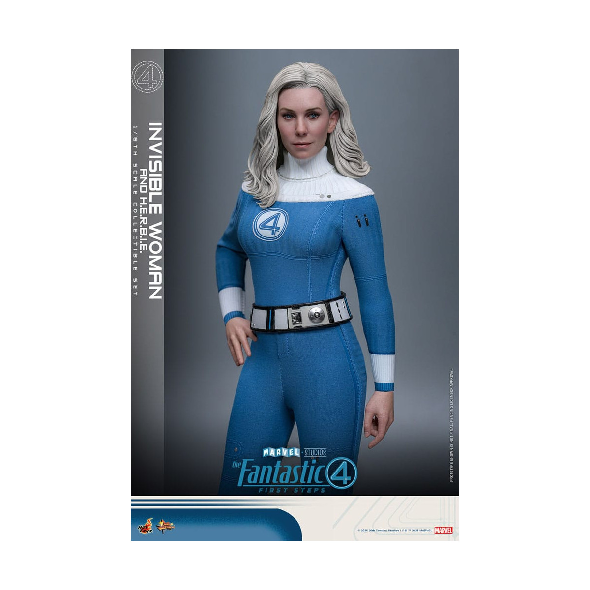 Hot Toys Marvel - Fantastic Four: First Steps - Invisible Woman & H.E.R.B.I.E. MMS 1/6 - Sue Storm