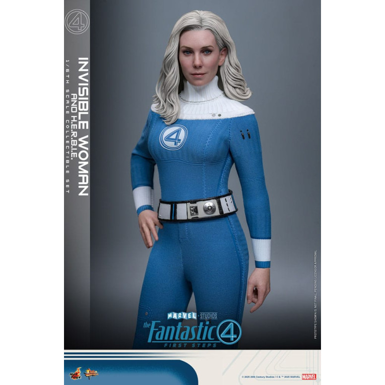 Hot Toys Marvel - Fantastic Four: First Steps - Invisible Woman & H.E.R.B.I.E. MMS 1/6 - Sue Storm