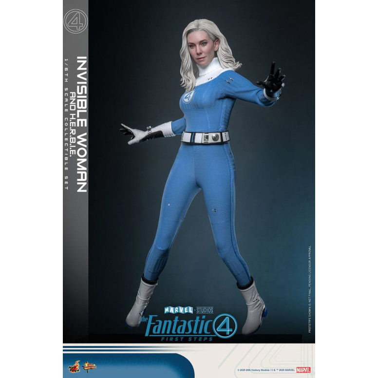 Hot Toys Marvel - Fantastic Four: First Steps - Invisible Woman & H.E.R.B.I.E. MMS 1/6 - Sue Storm