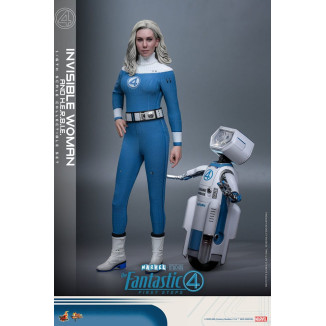 Hot Toys Marvel - Fantastic Four: First Steps - Invisible Woman & H.E.R.B.I.E. MMS 1/6 - Sue Storm