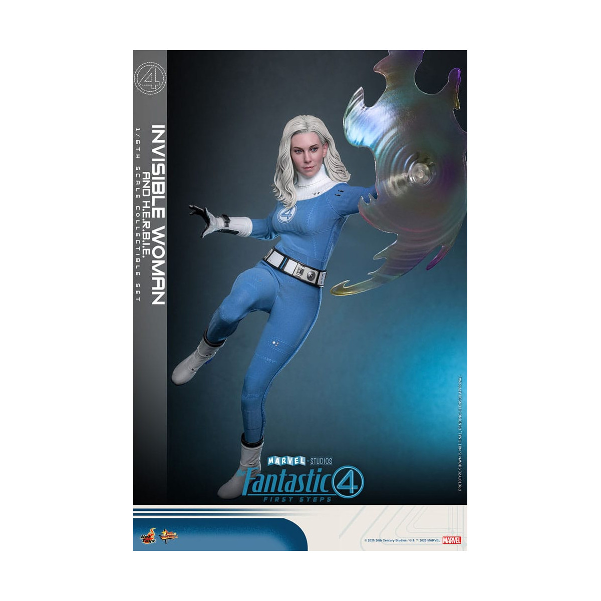 Hot Toys Marvel - Fantastic Four: First Steps - Invisible Woman & H.E.R.B.I.E. MMS 1/6 - Sue Storm