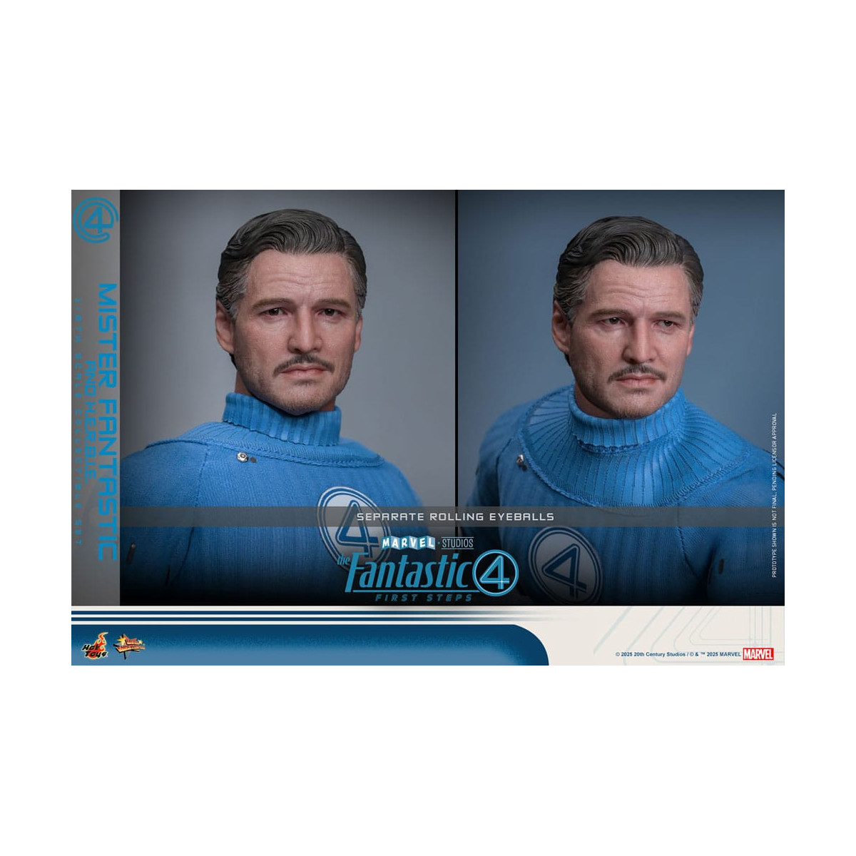 Hot Toys Marvel - Fantastic Four: First Steps - Mister Fantastic MMS 1/6 - Reed Richards