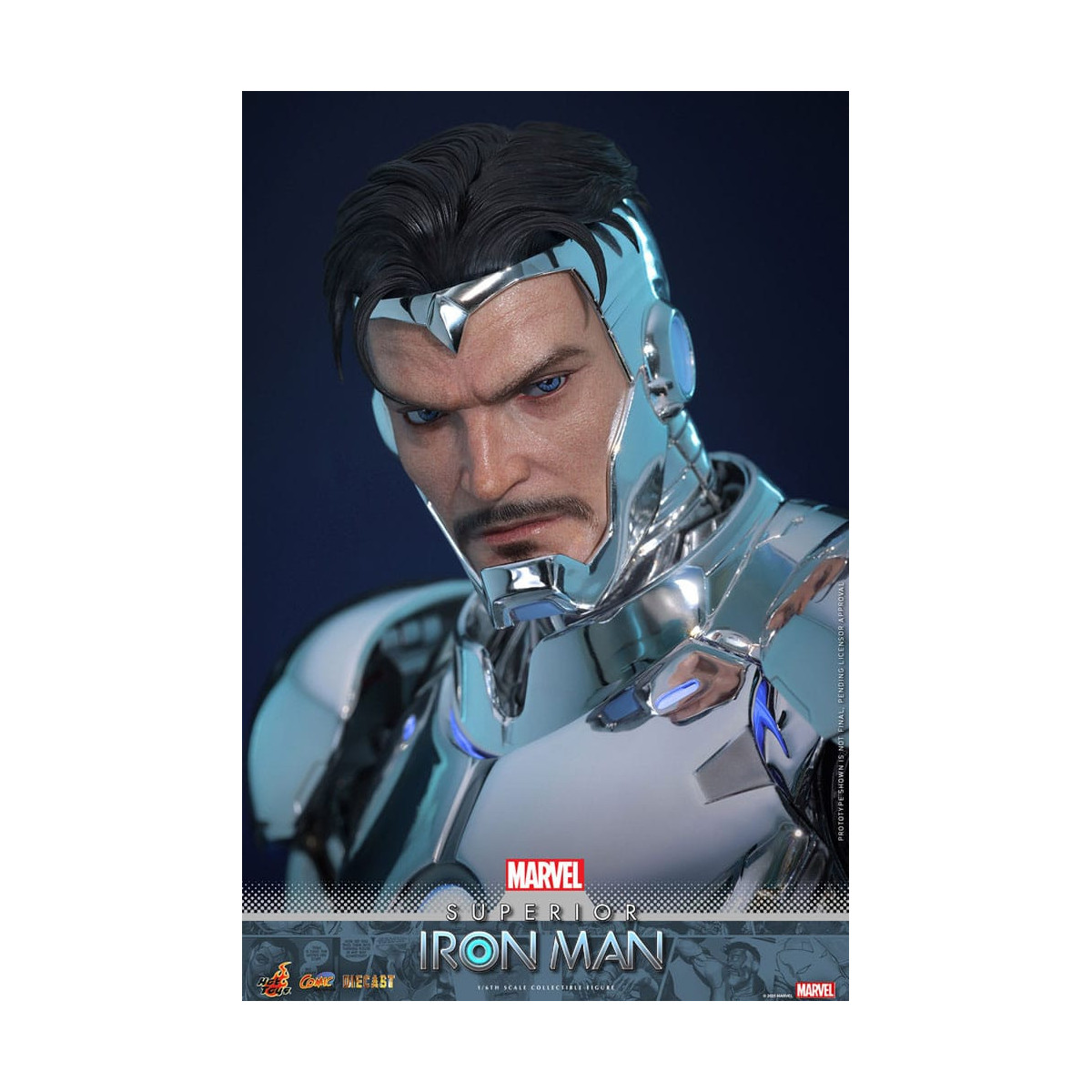 Hot Toys Marvel - Superior Iron Man Die Cast MMS 1/6