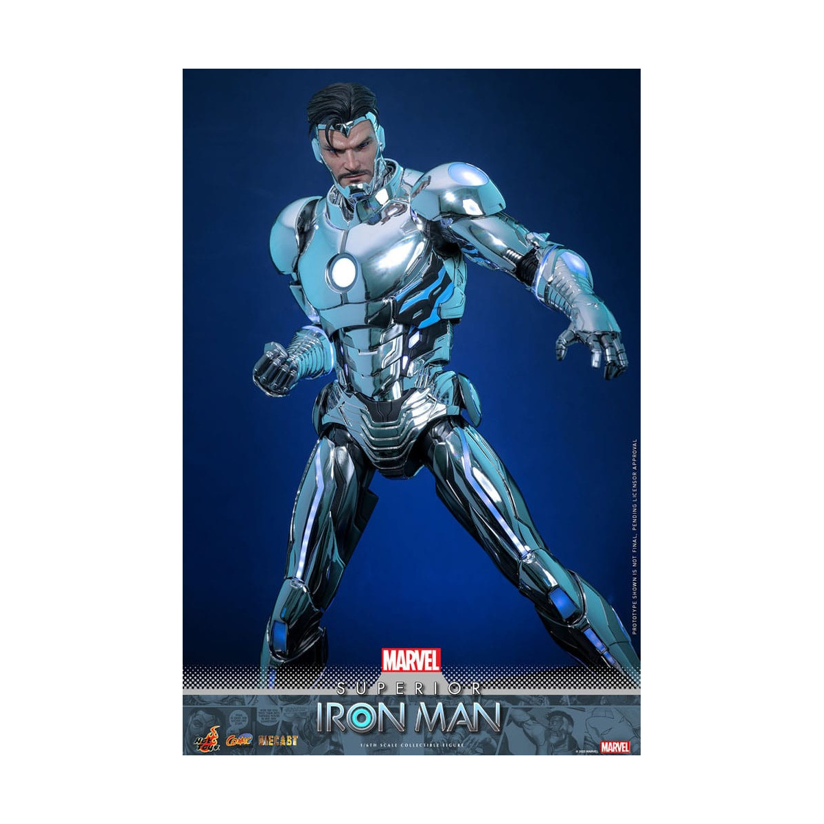 Hot Toys Marvel - Superior Iron Man Die Cast MMS 1/6