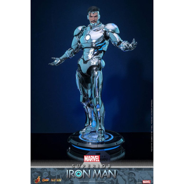 Hot Toys Marvel - Superior Iron Man Die Cast MMS 1/6