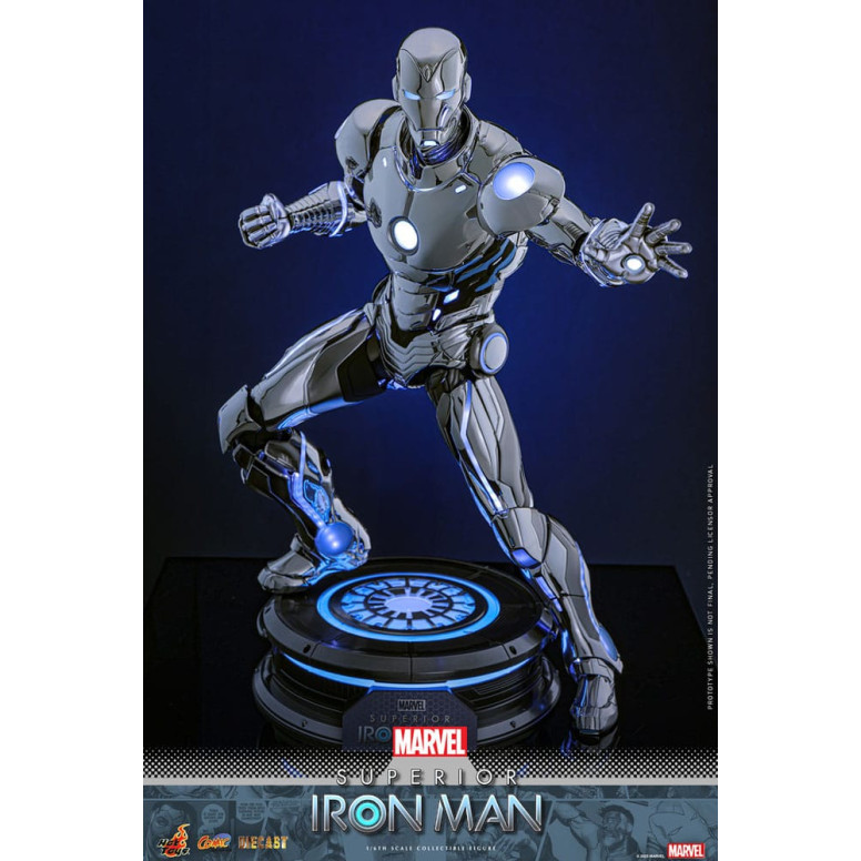 Hot Toys Marvel - Superior Iron Man Die Cast MMS 1/6