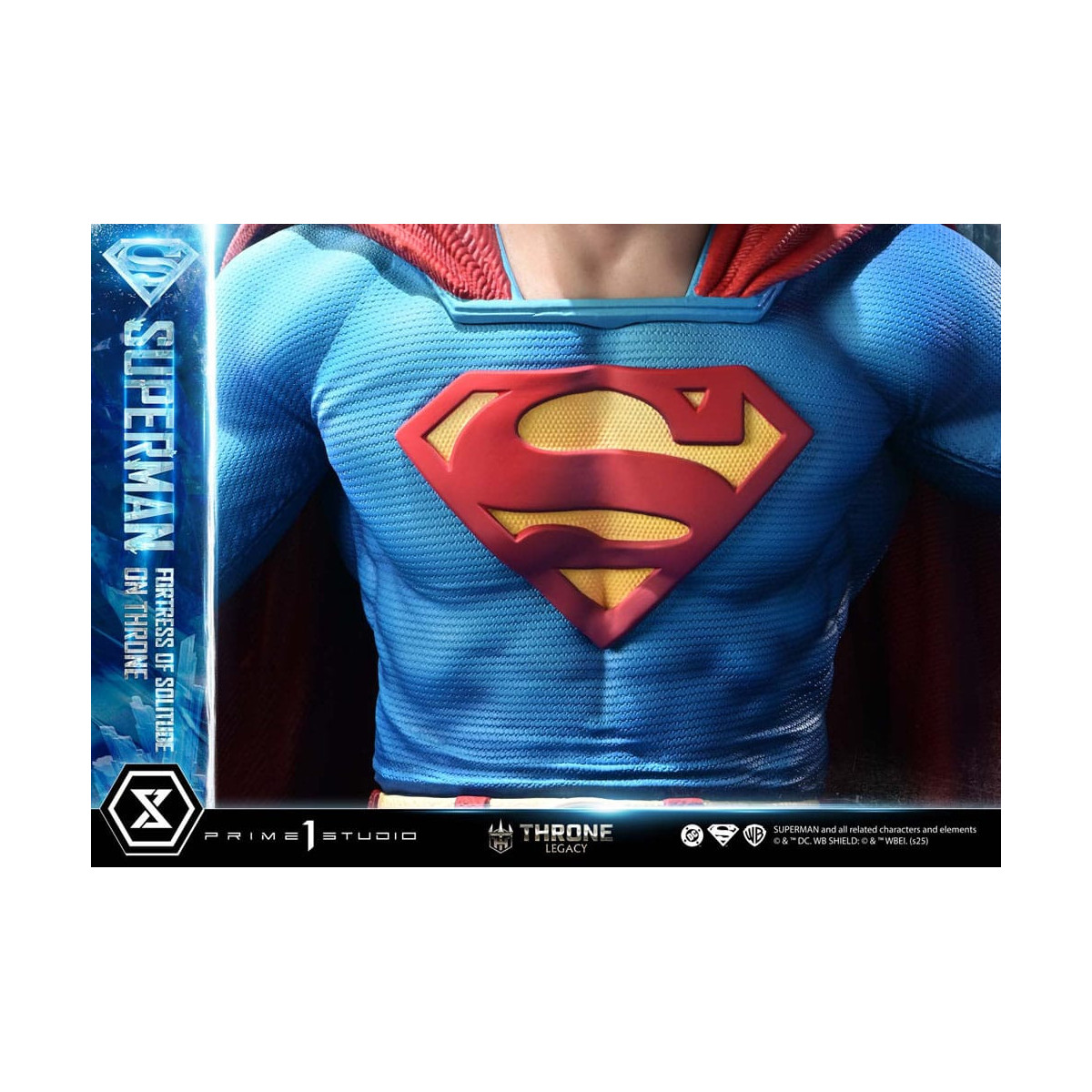 Prime 1 Studio DC Comics Throne Legacy Collection - Superman Fortress of Solitude on Throne (Design by Gabriele Dell'Otto) 1/4