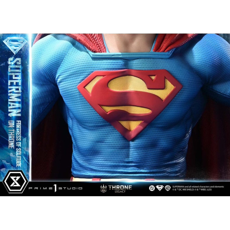 Prime 1 Studio DC Comics Throne Legacy Collection - Superman Fortress of Solitude on Throne (Design by Gabriele Dell'Otto) 1/4
