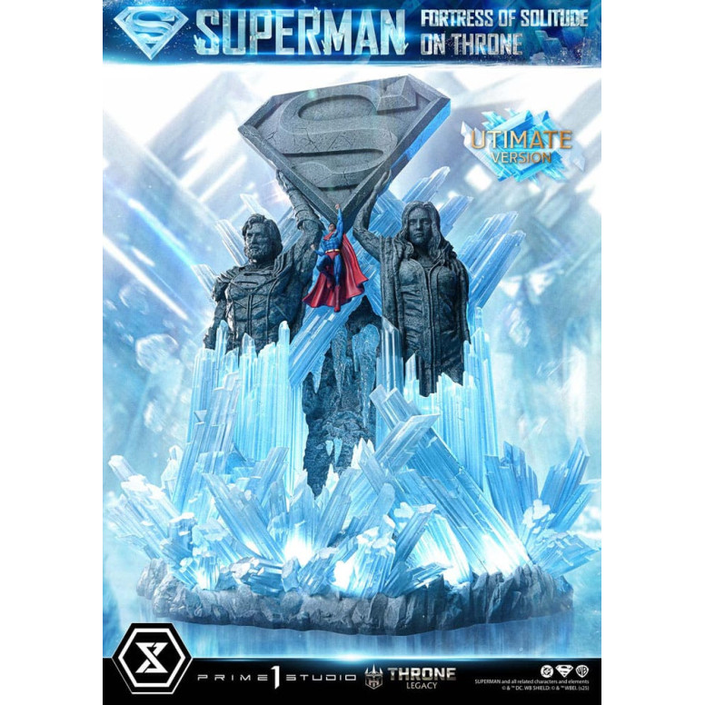 Prime 1 Studio DC Comics Throne Legacy Collection - Superman Fortress of Solitude on Throne Ultimate Version