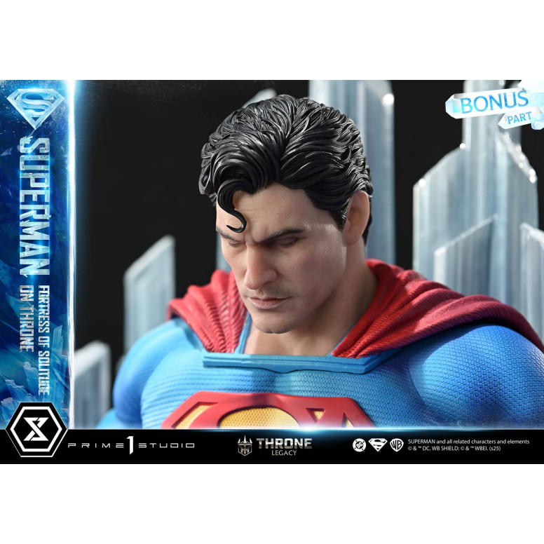 Prime 1 Studio DC Comics Throne Legacy Collection - Superman Fortress of Solitude on Throne Ultimate Bonus Version