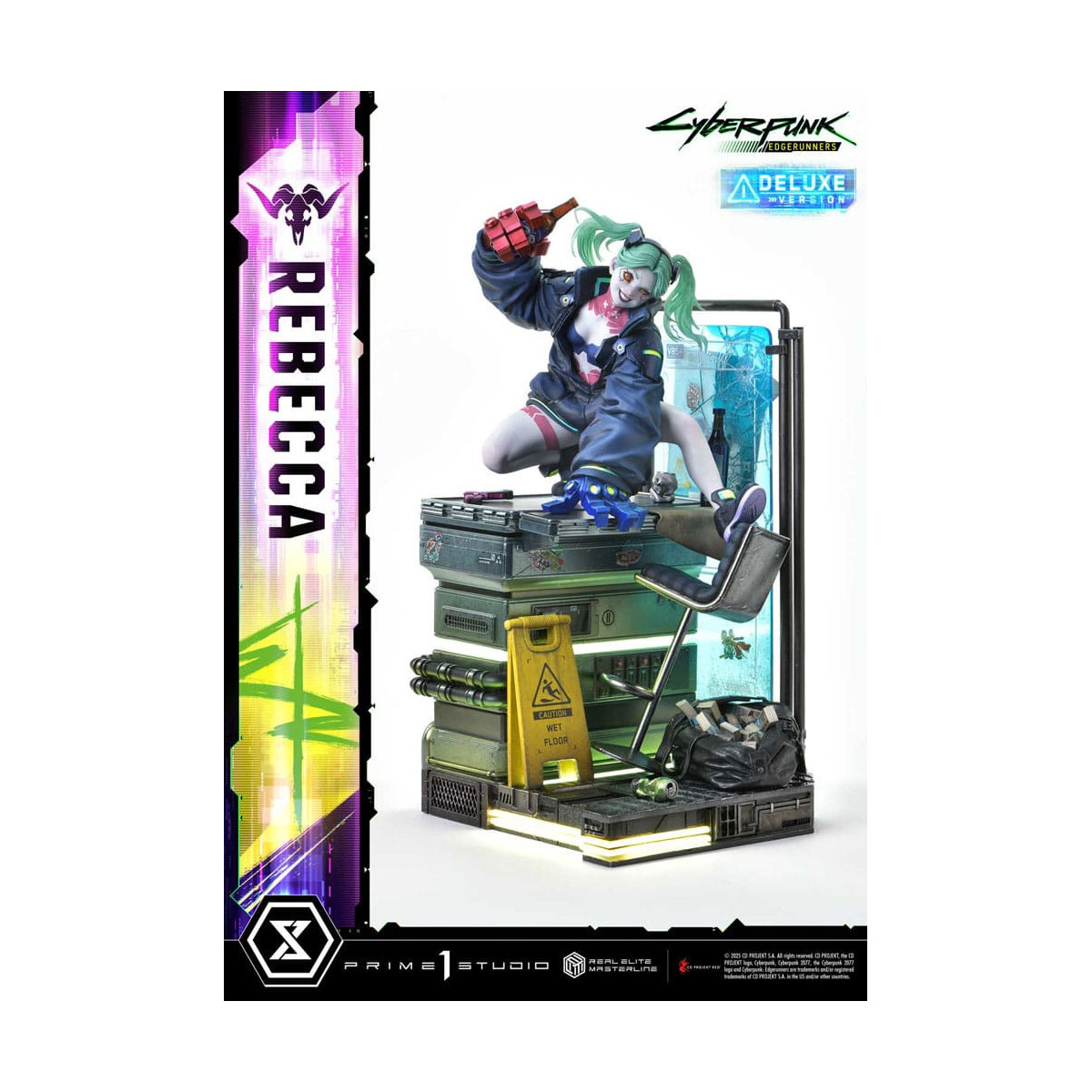 Prime 1 Studio - Cyberpunk: Edgerunners - Rebecca Deluxe Bonus Version Real Elite Masterline Series 1/4
