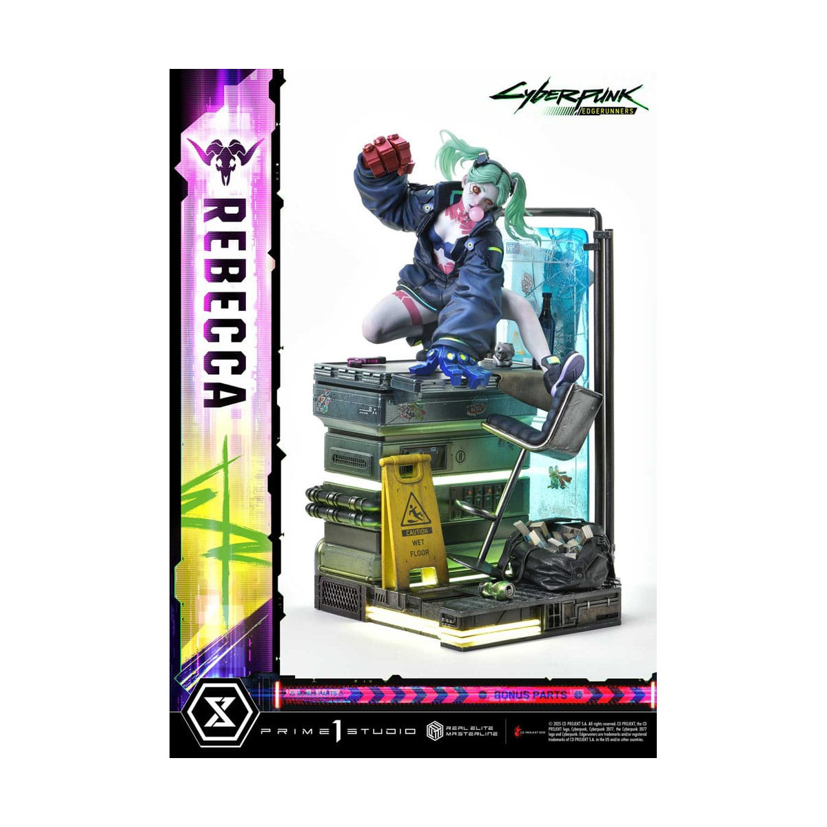 Prime 1 Studio - Cyberpunk: Edgerunners - Rebecca Deluxe Bonus Version Real Elite Masterline Series 1/4