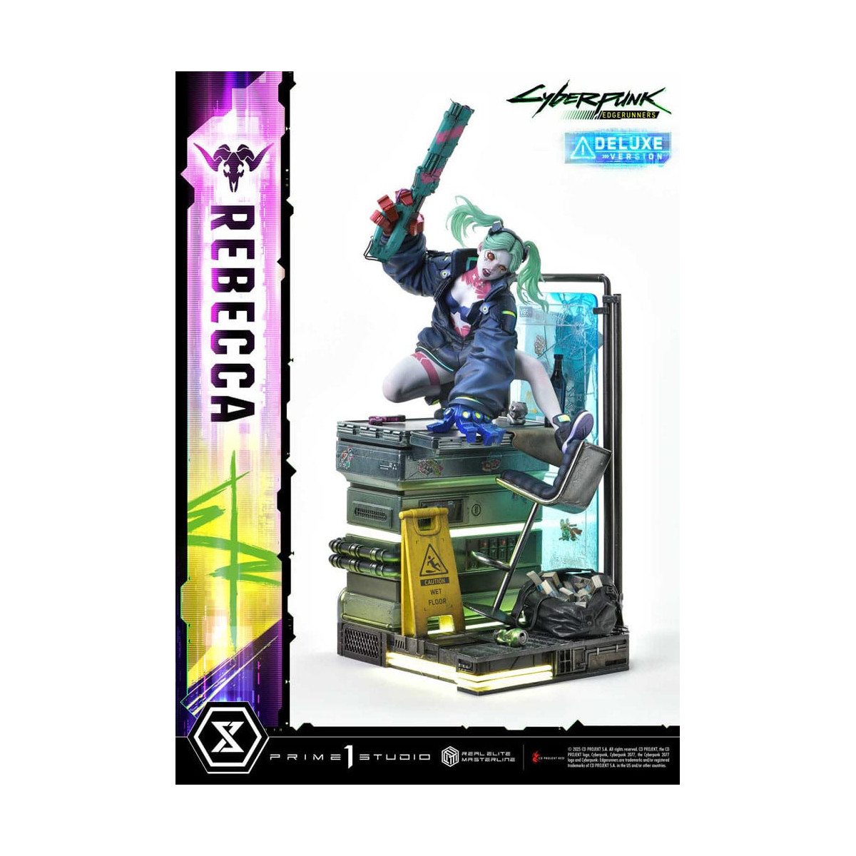 Prime 1 Studio - Cyberpunk: Edgerunners - Rebecca Deluxe Bonus Version Real Elite Masterline Series 1/4