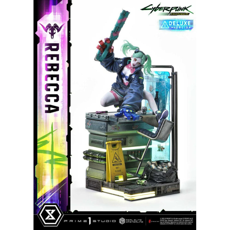 Prime 1 Studio - Cyberpunk: Edgerunners - Rebecca Deluxe Bonus Version Real Elite Masterline Series 1/4
