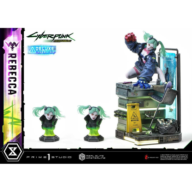 Prime 1 Studio - Cyberpunk: Edgerunners - Rebecca Deluxe Bonus Version Real Elite Masterline Series 1/4