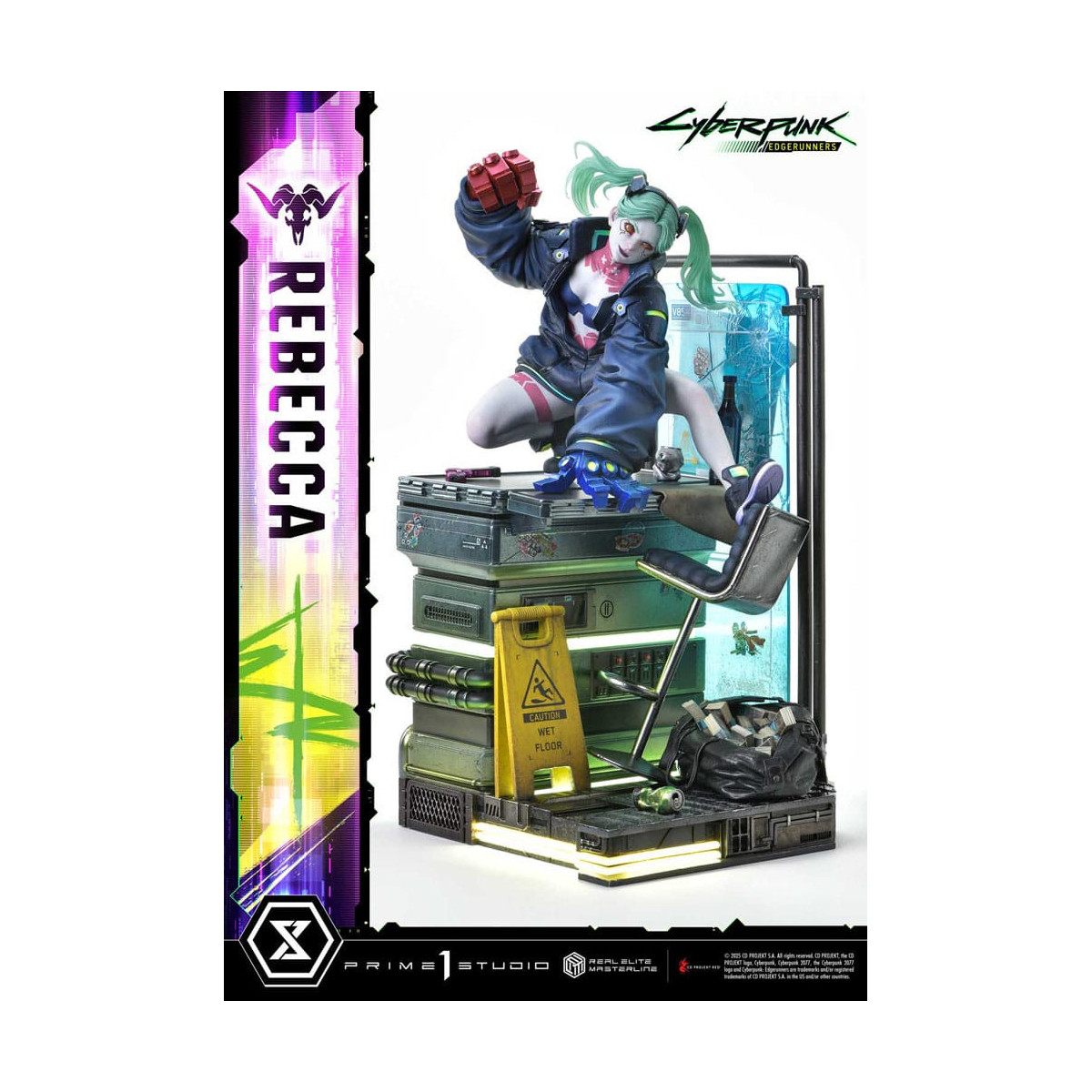 Prime 1 Studio - Cyberpunk: Edgerunners - Rebecca Deluxe Bonus Version Real Elite Masterline Series 1/4