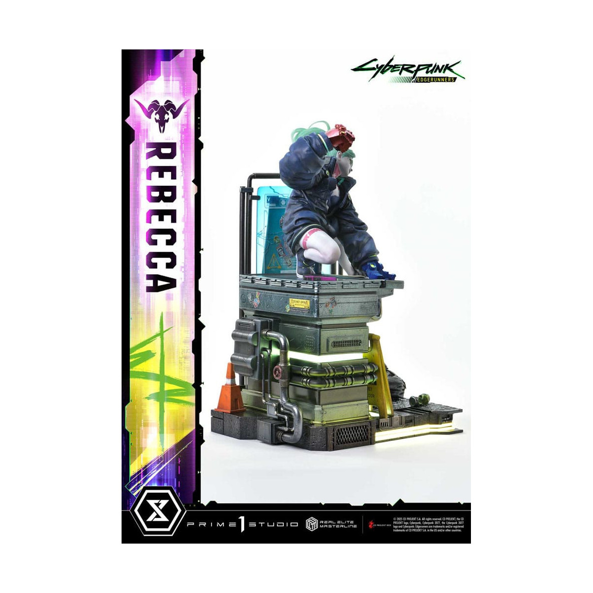 Prime 1 Studio - Cyberpunk: Edgerunners - Rebecca Deluxe Bonus Version Real Elite Masterline Series 1/4