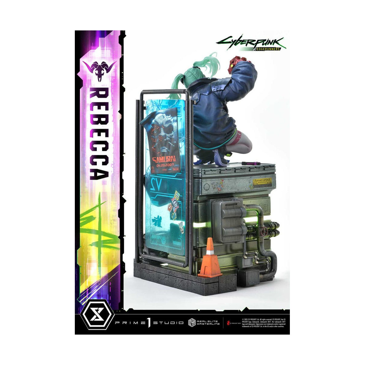 Prime 1 Studio - Cyberpunk: Edgerunners - Rebecca Deluxe Bonus Version Real Elite Masterline Series 1/4
