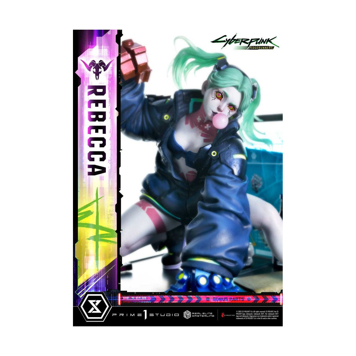 Prime 1 Studio - Cyberpunk: Edgerunners - Rebecca Deluxe Bonus Version Real Elite Masterline Series 1/4