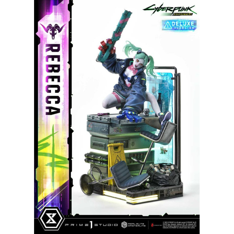 Prime 1 Studio - Cyberpunk: Edgerunners - Rebecca Deluxe Bonus Version Real Elite Masterline Series 1/4